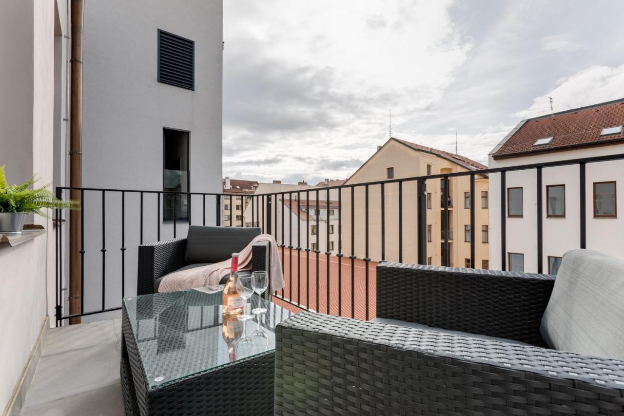Anděl design duplex, AC, garage Apartment Praga Exterior foto